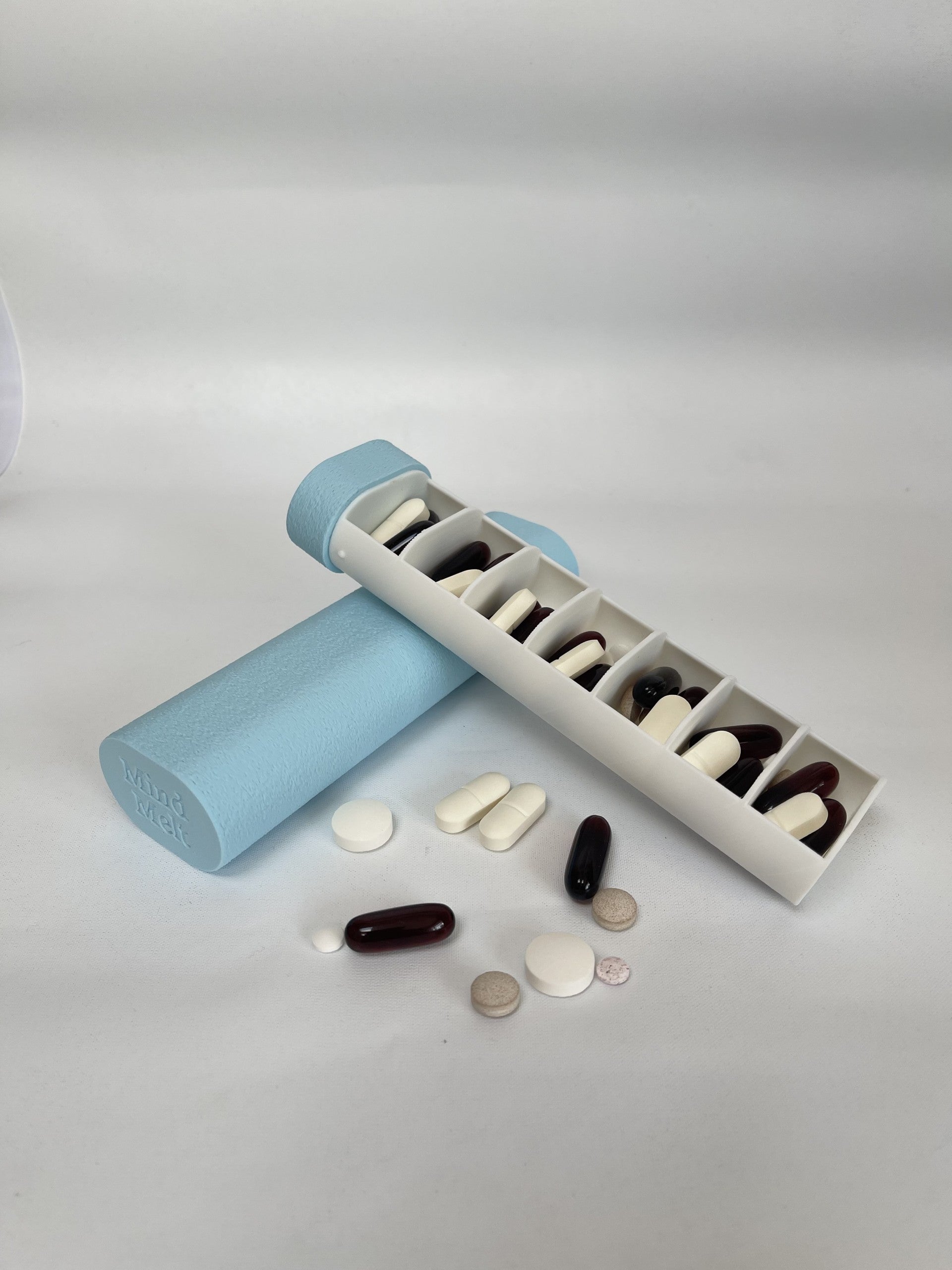 7-Day Pill Container – Travel Vitamin Organizer