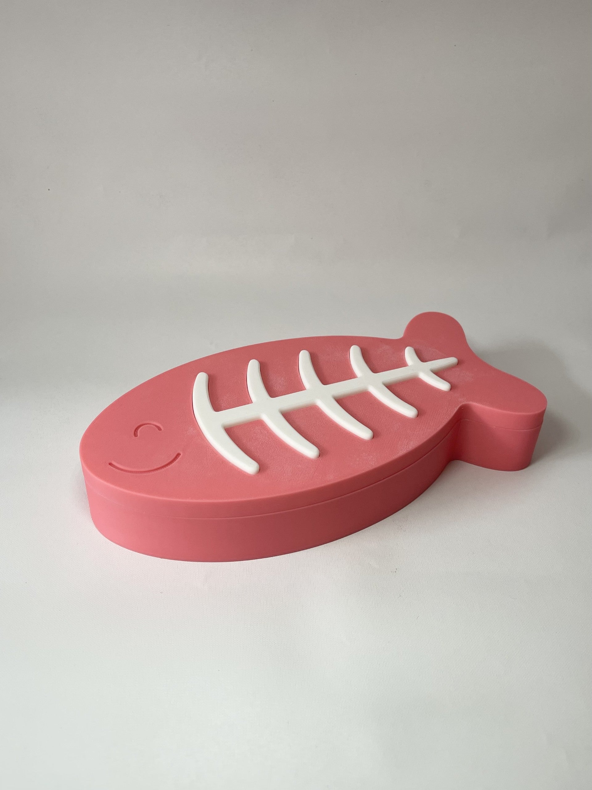 Cat Fish Shaped Treat Box, Magnetic Seal